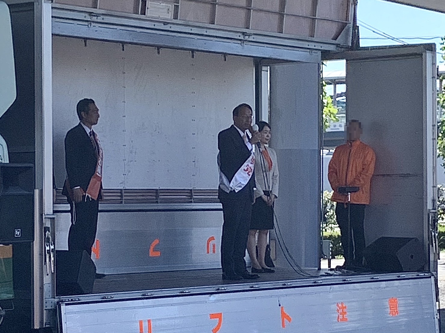 友党・自由民主党公認の深澤陽一候補（静岡４区）の応援演説を行いました