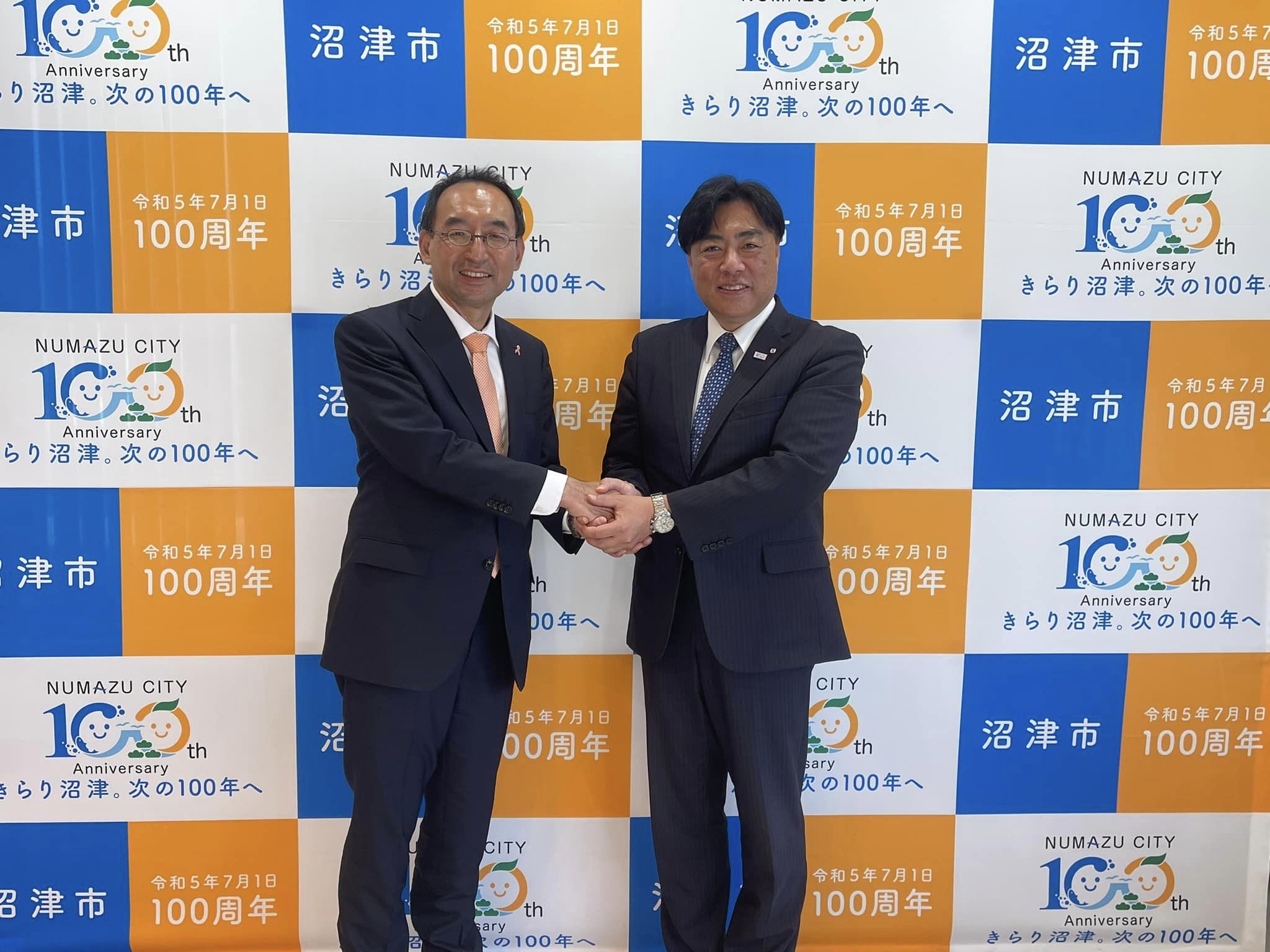 頼重沼津市長と面会！