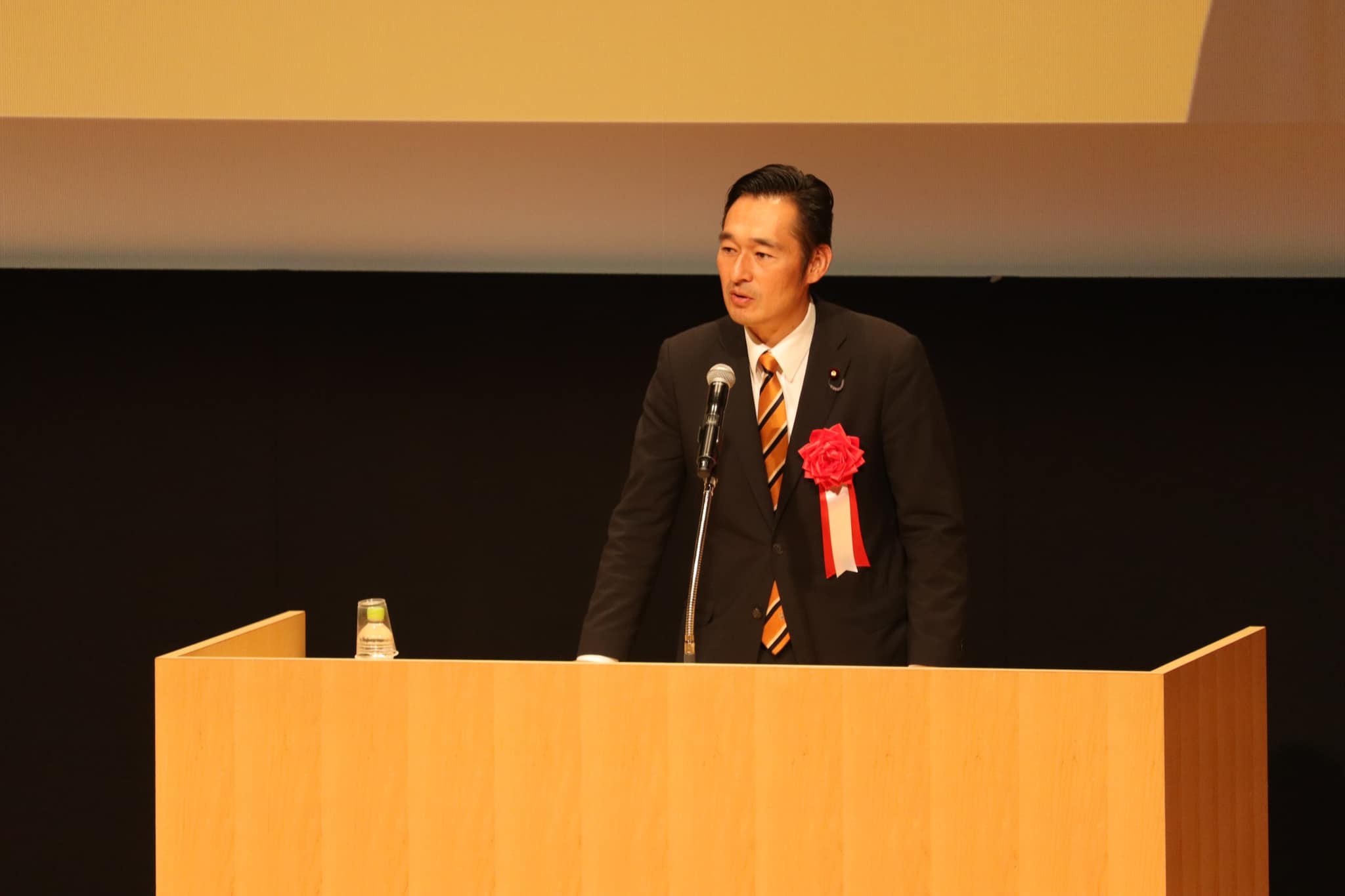 清水マリナートで公明党の時局講演会が開催！