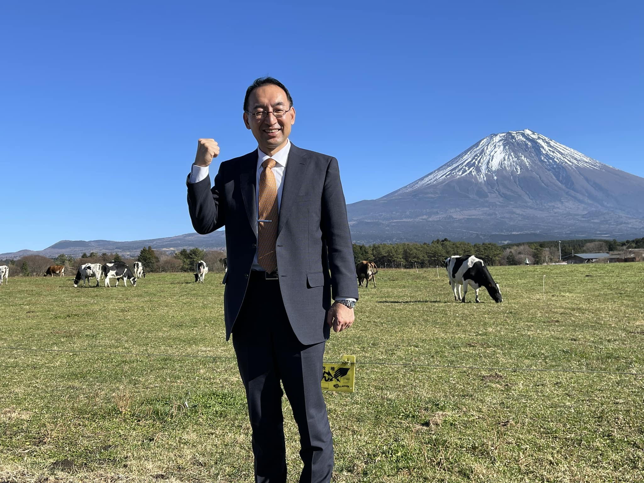 佐野寿夫 市議、齋藤和文 市議と一緒に、富士宮市内を回りました