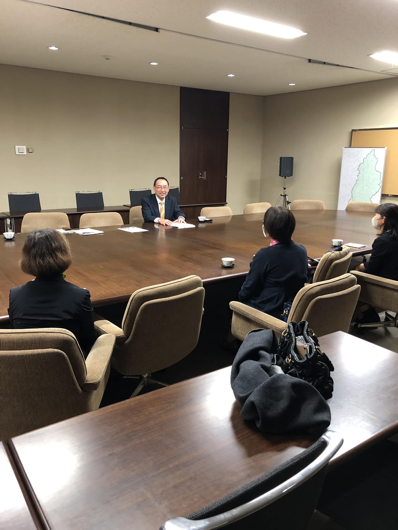 重症児を支えるご家族と面談