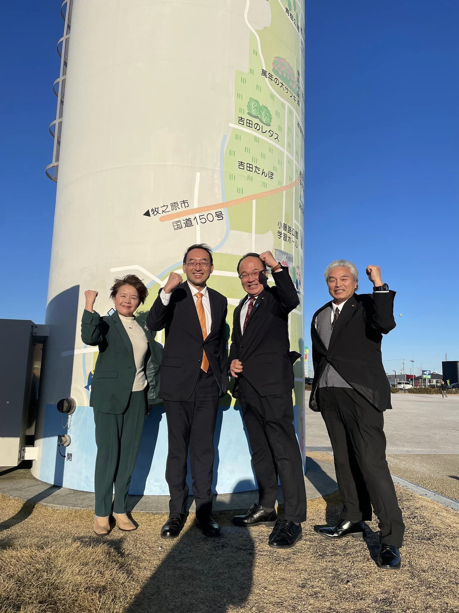 島田市、牧之原市、吉田町内を回る