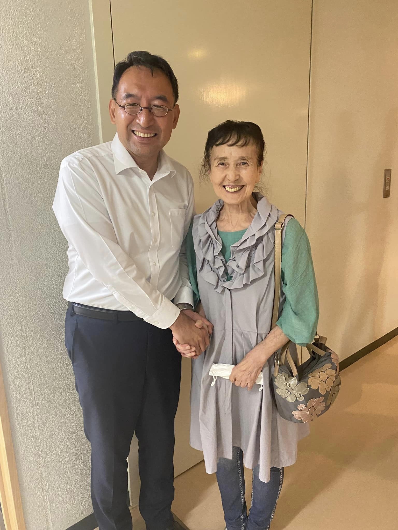 石原和美 町議と一緒に小山町の公明党支部会に参加し、ご挨拶