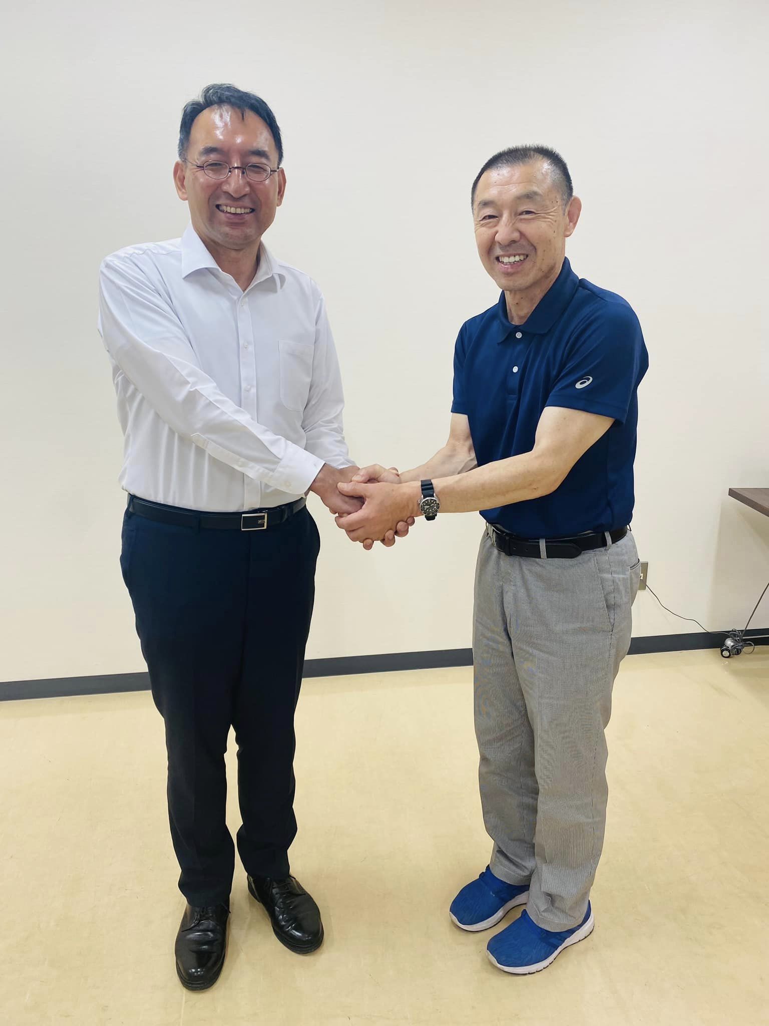 石原和美 町議と一緒に小山町の公明党支部会に参加し、ご挨拶