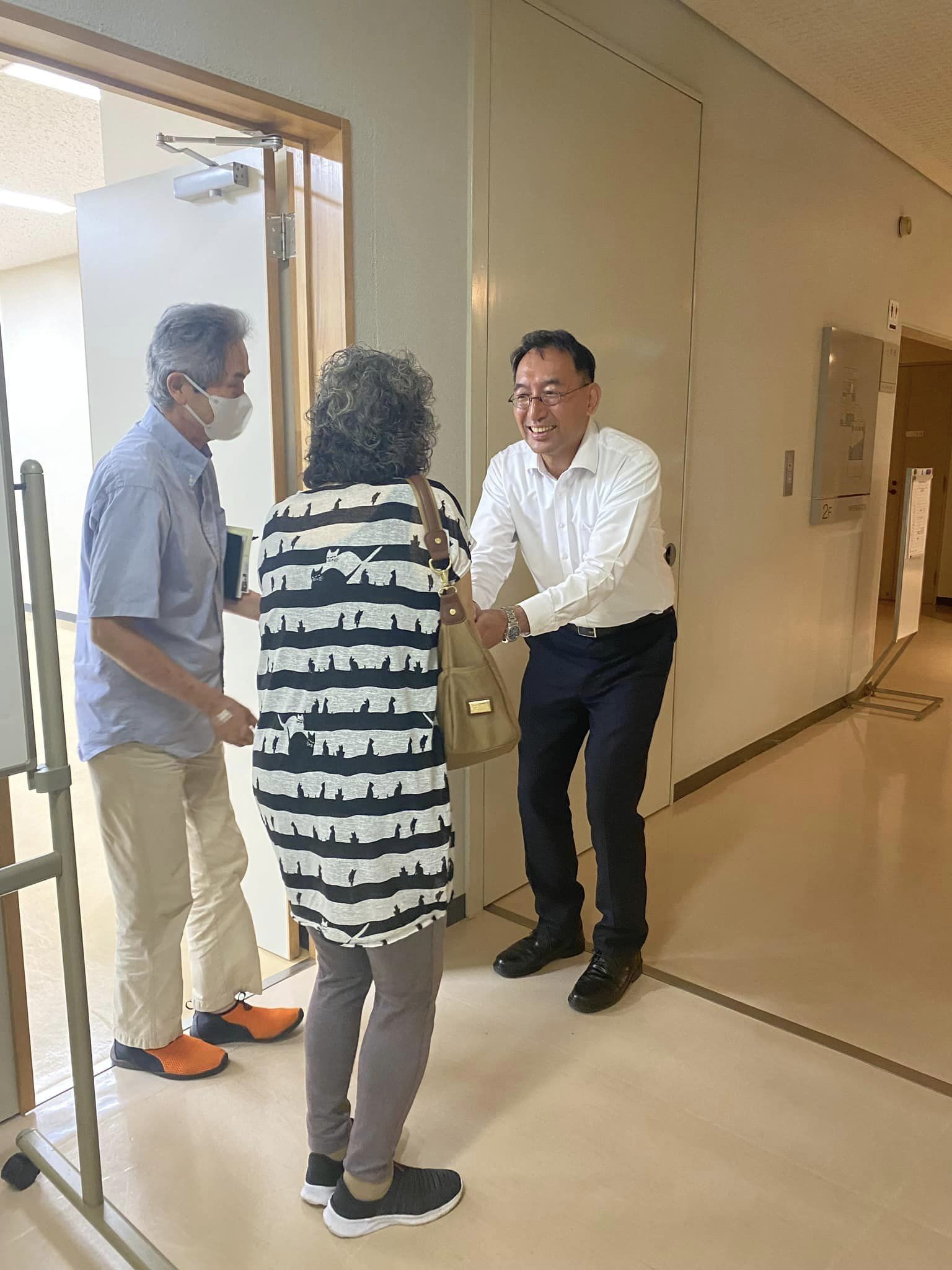 石原和美 町議と一緒に小山町の公明党支部会に参加し、ご挨拶