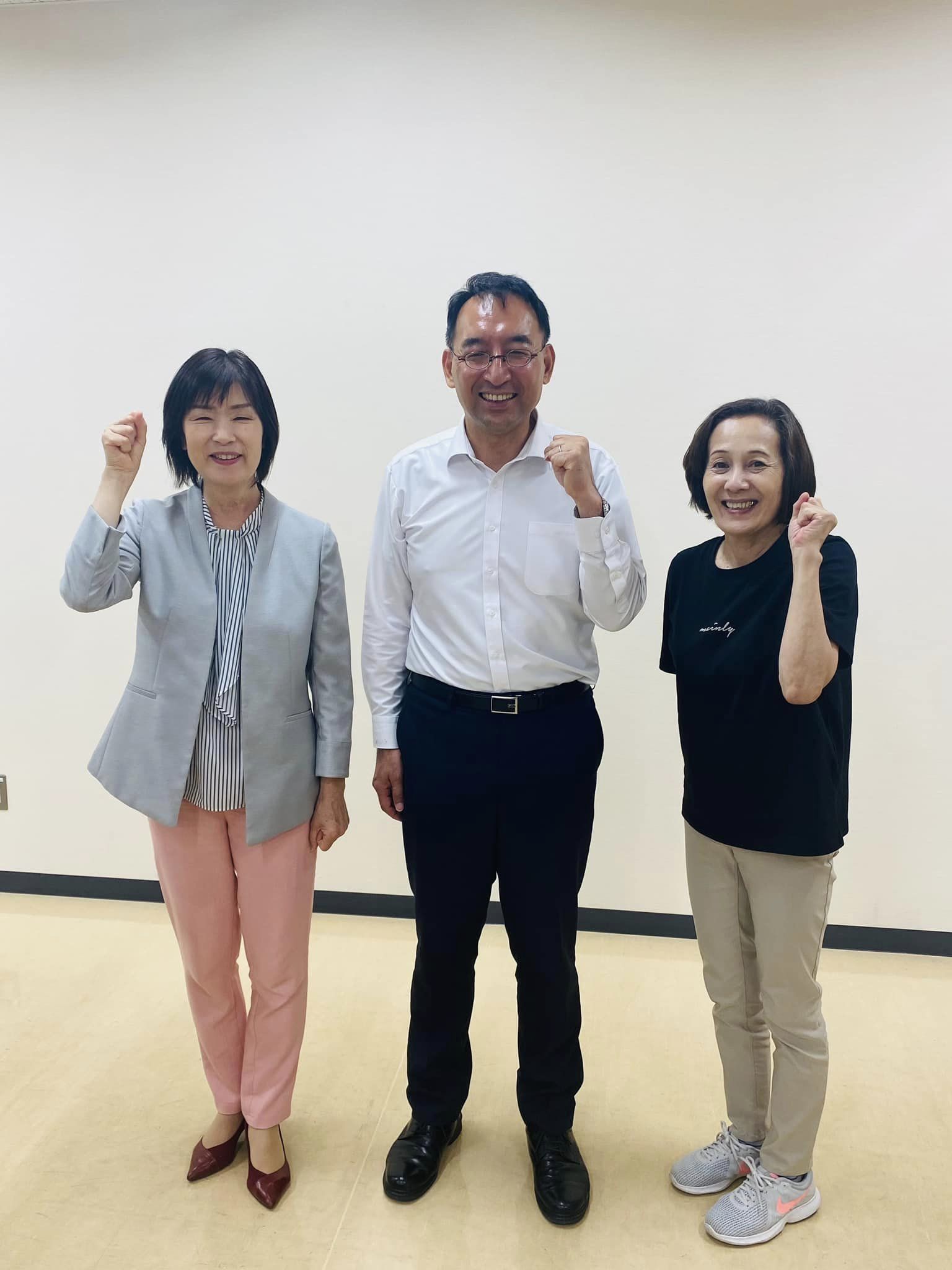 石原和美 町議と一緒に小山町の公明党支部会に参加し、ご挨拶