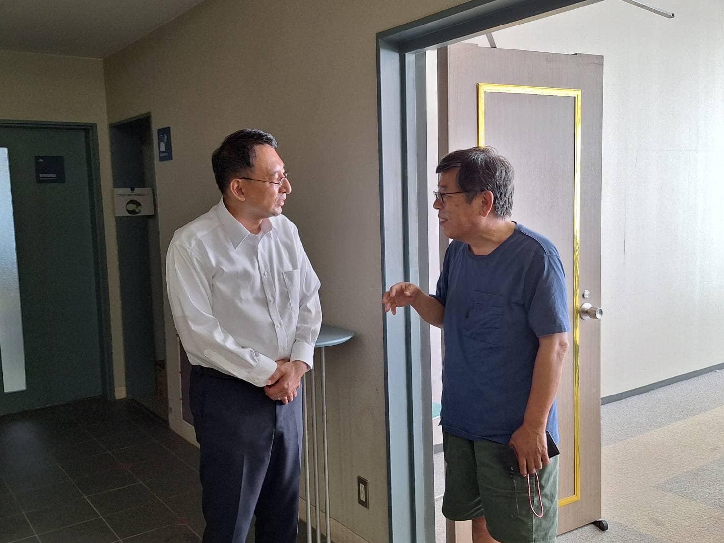 掛川市の支部会でご挨拶