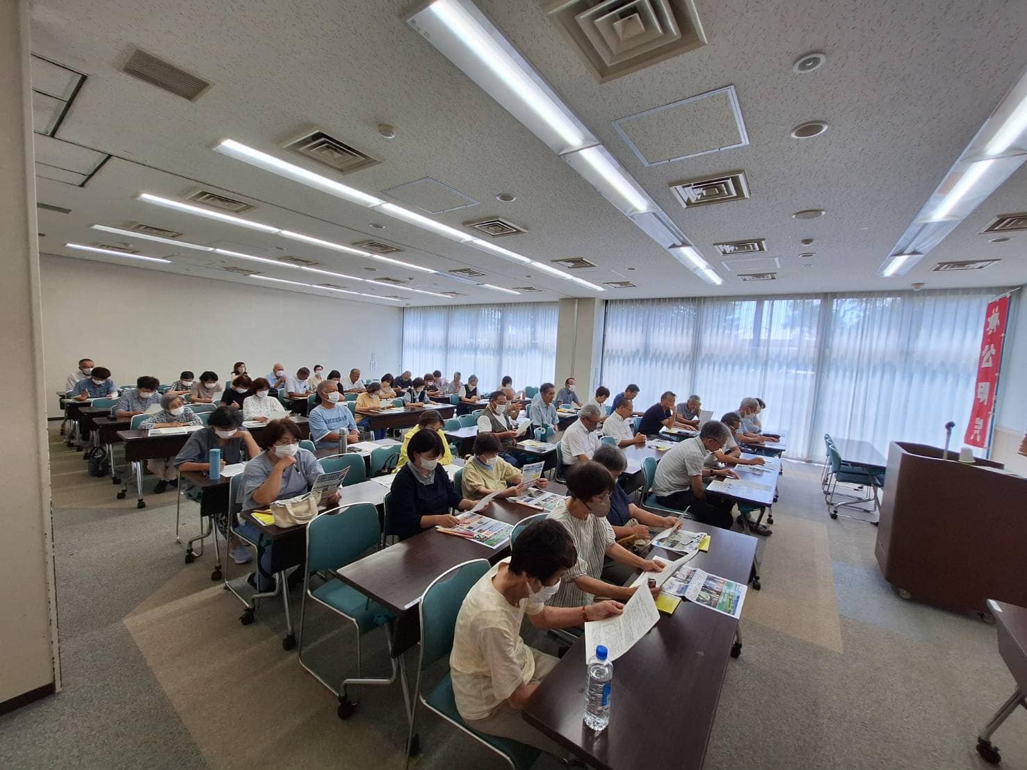 掛川市の支部会でご挨拶