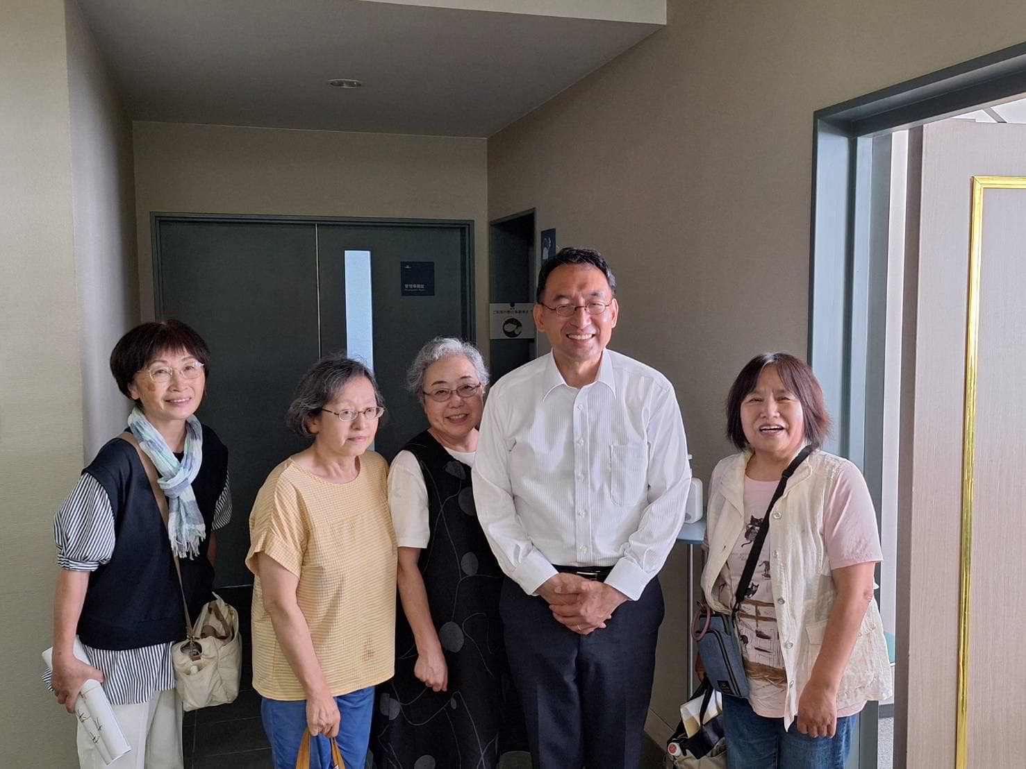 掛川市の支部会でご挨拶