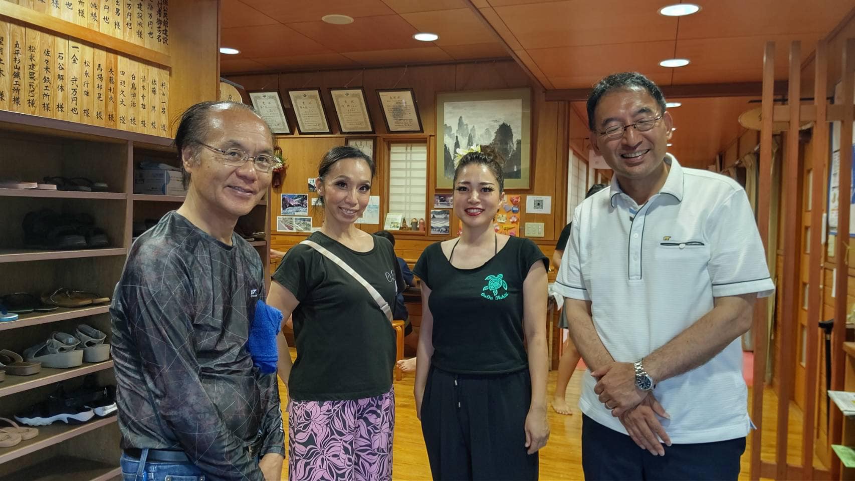 静岡市内の夏祭りに参加