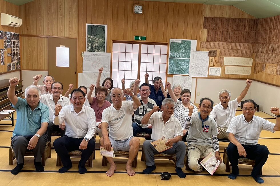 川根本町でご挨拶