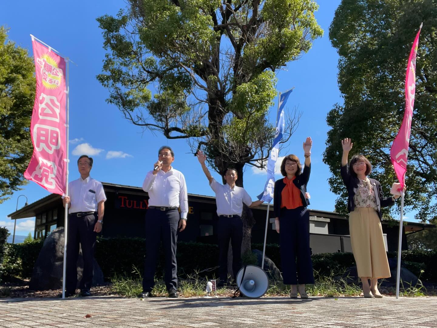 富士市、富士宮市、裾野市、御殿場市で街頭演説