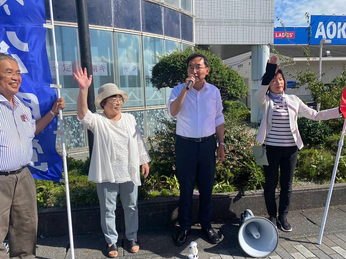 富士市、富士宮市、裾野市、御殿場市で街頭演説