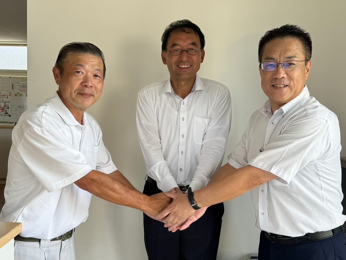 鈴木喜文市議、江塚学市議と共に磐田市内を訪問し、多くの方々から公明党へのご支援を賜りました