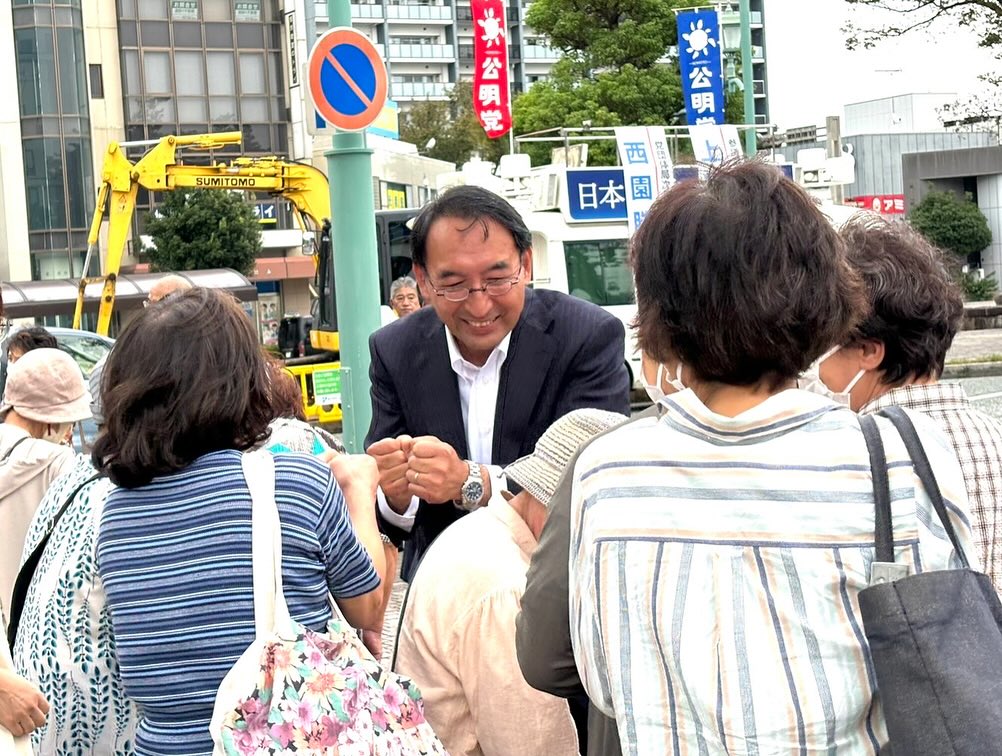 熱海市、三島市、富士市、浜松市、掛川市、静岡市で街頭演説
