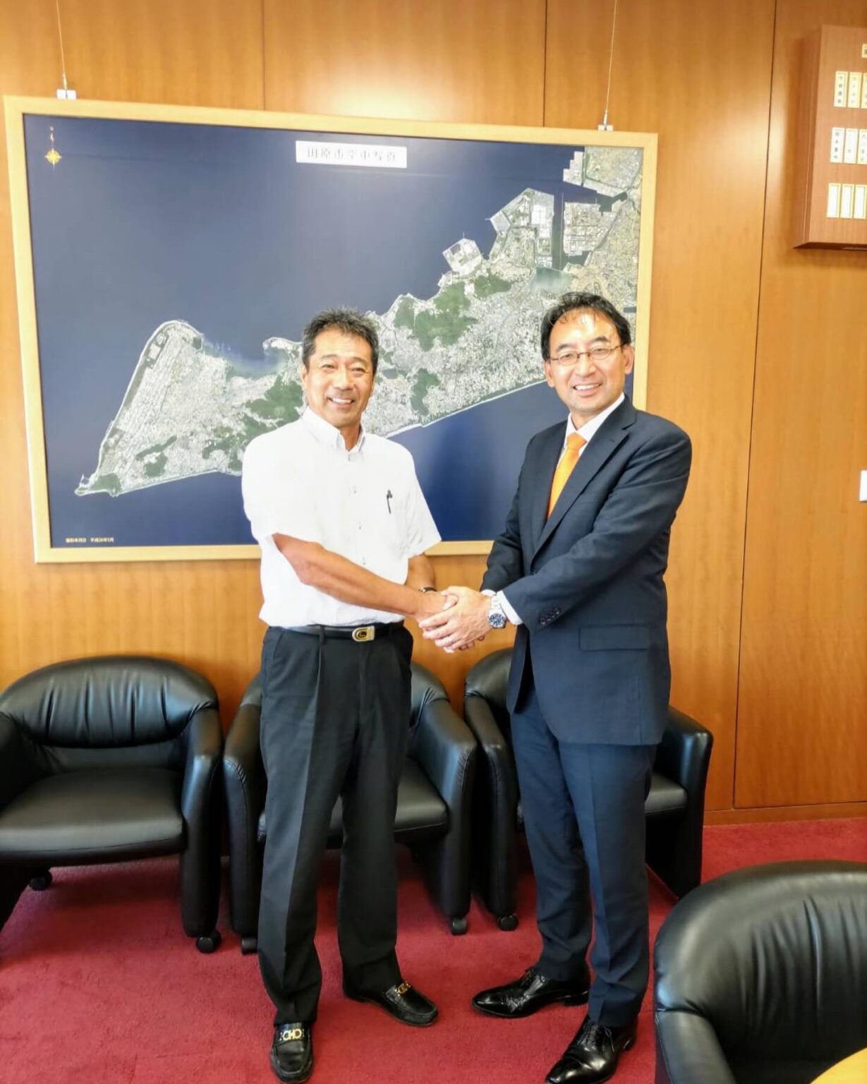 田俊郎会長から力強い応援のお言葉