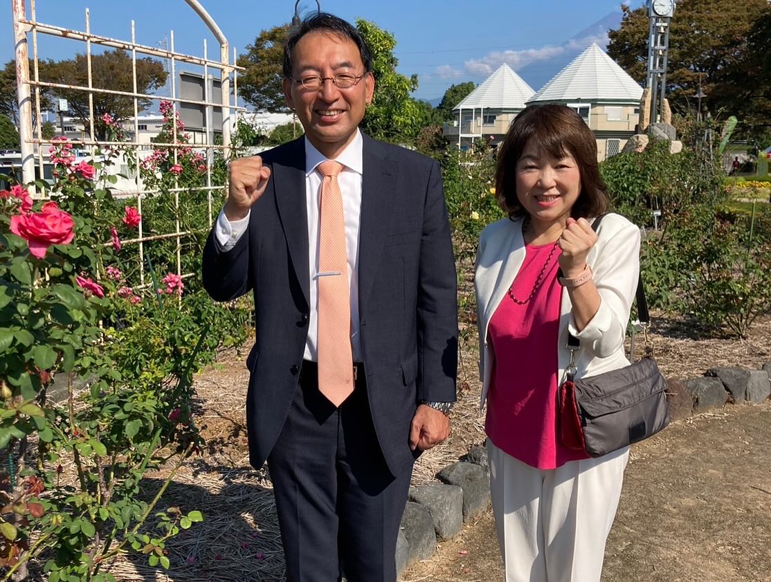 早川育子 県議とご挨拶