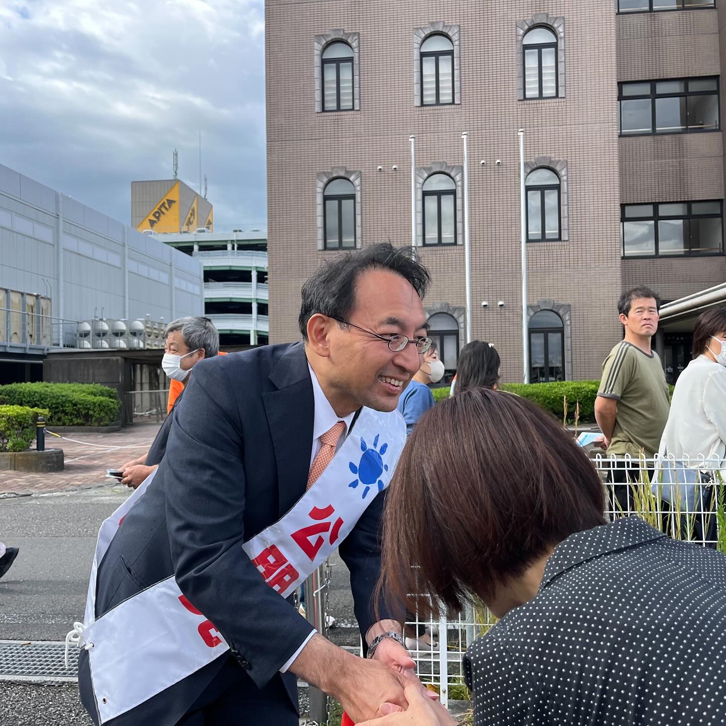 静岡市駿河区で街頭演説