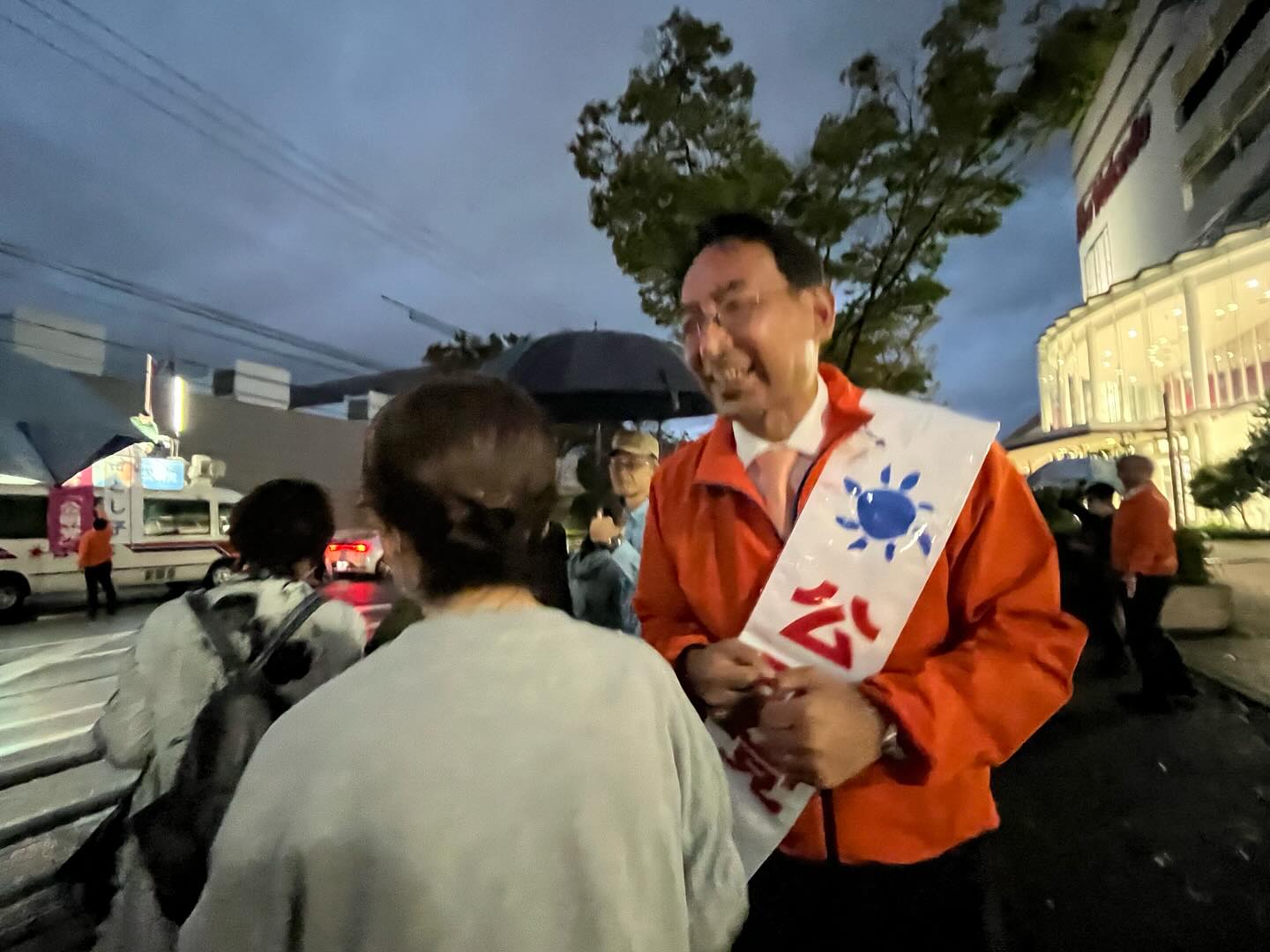 静岡市駿河区で街頭演説