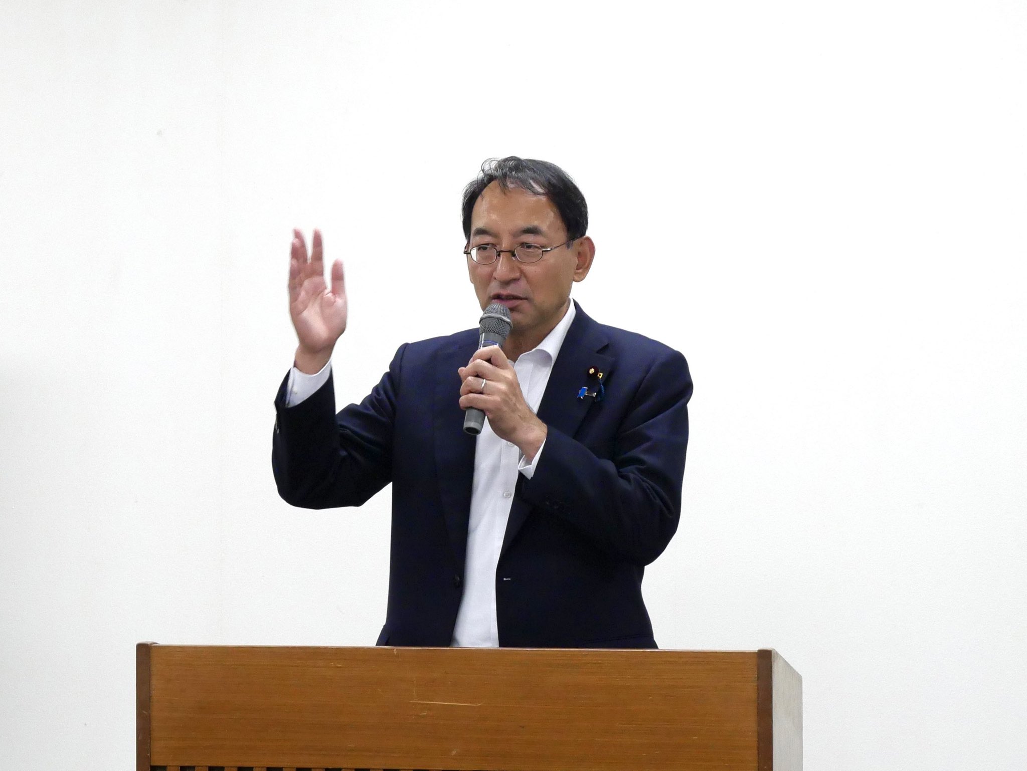 公明党焼津北支部の党員会に、川島かなめ市議とともに出席