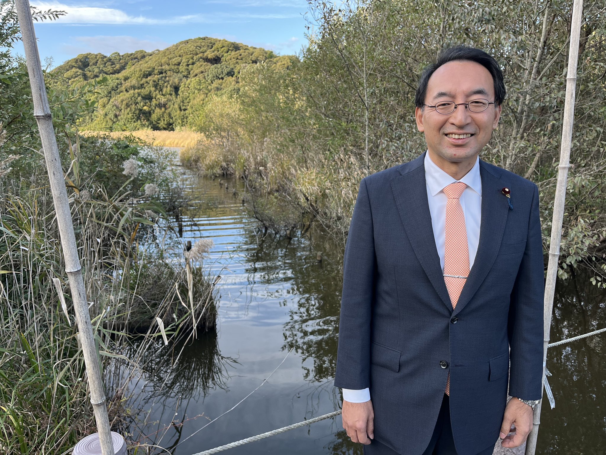 磐田市桶ヶ谷沼を散策