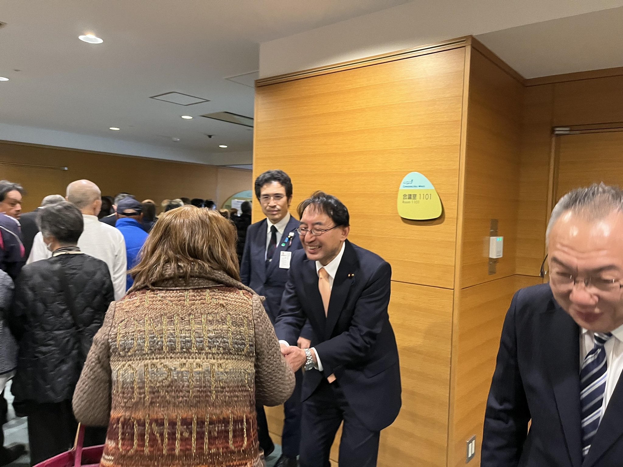 私は代表代行の大任を仰せつかりました