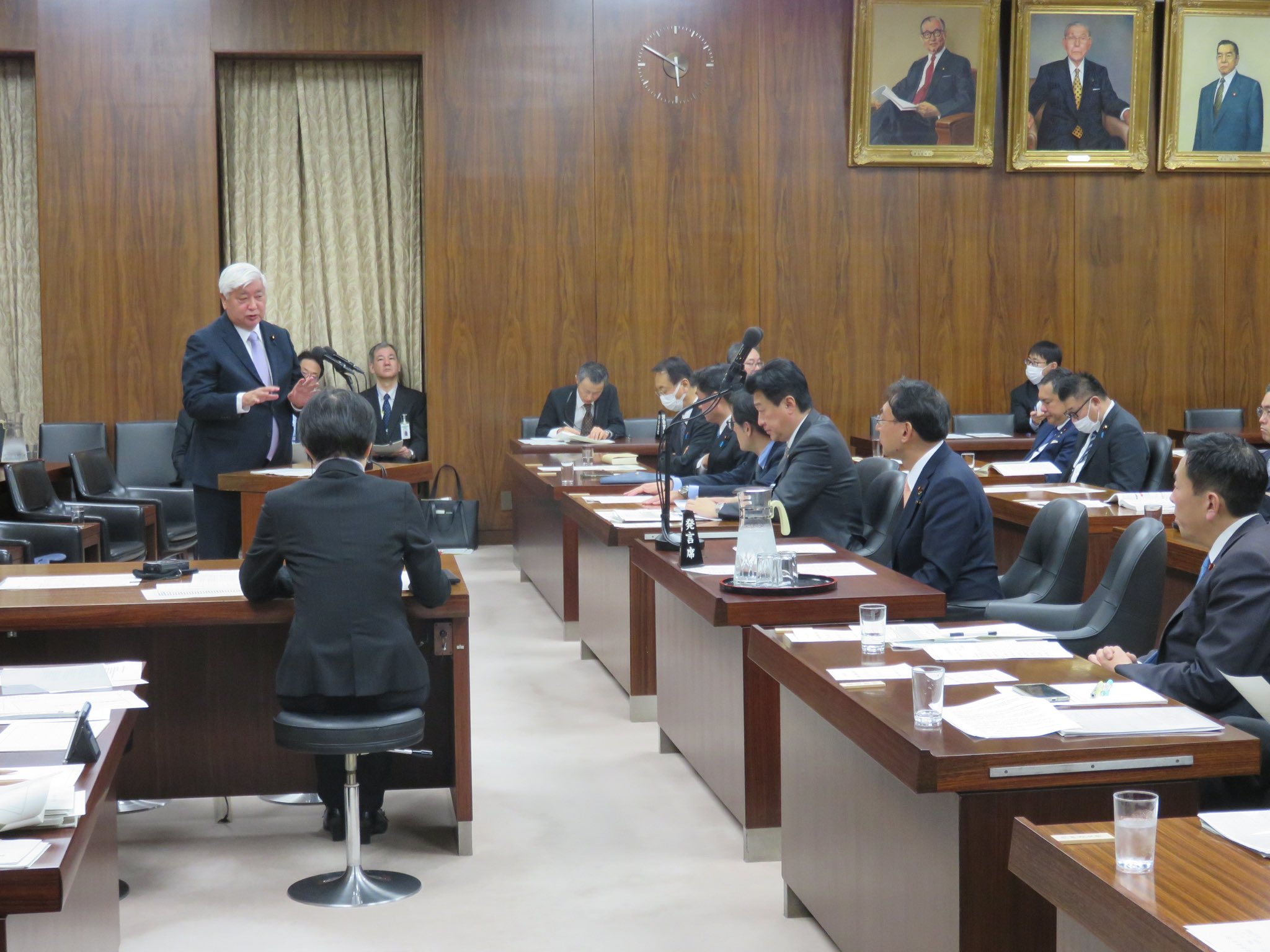 衆議院安全保障委員会　初質問