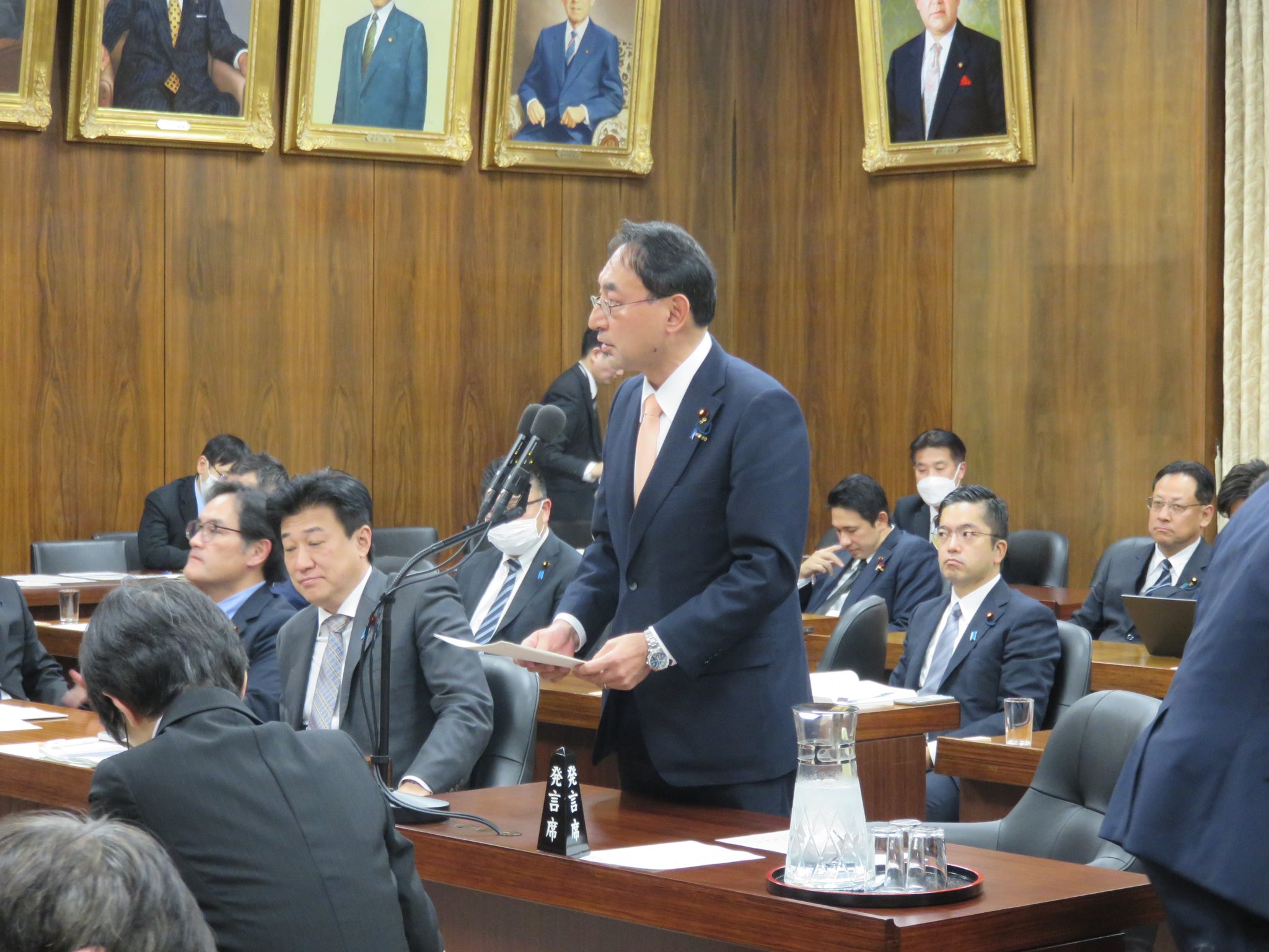 衆議院安全保障委員会　初質問