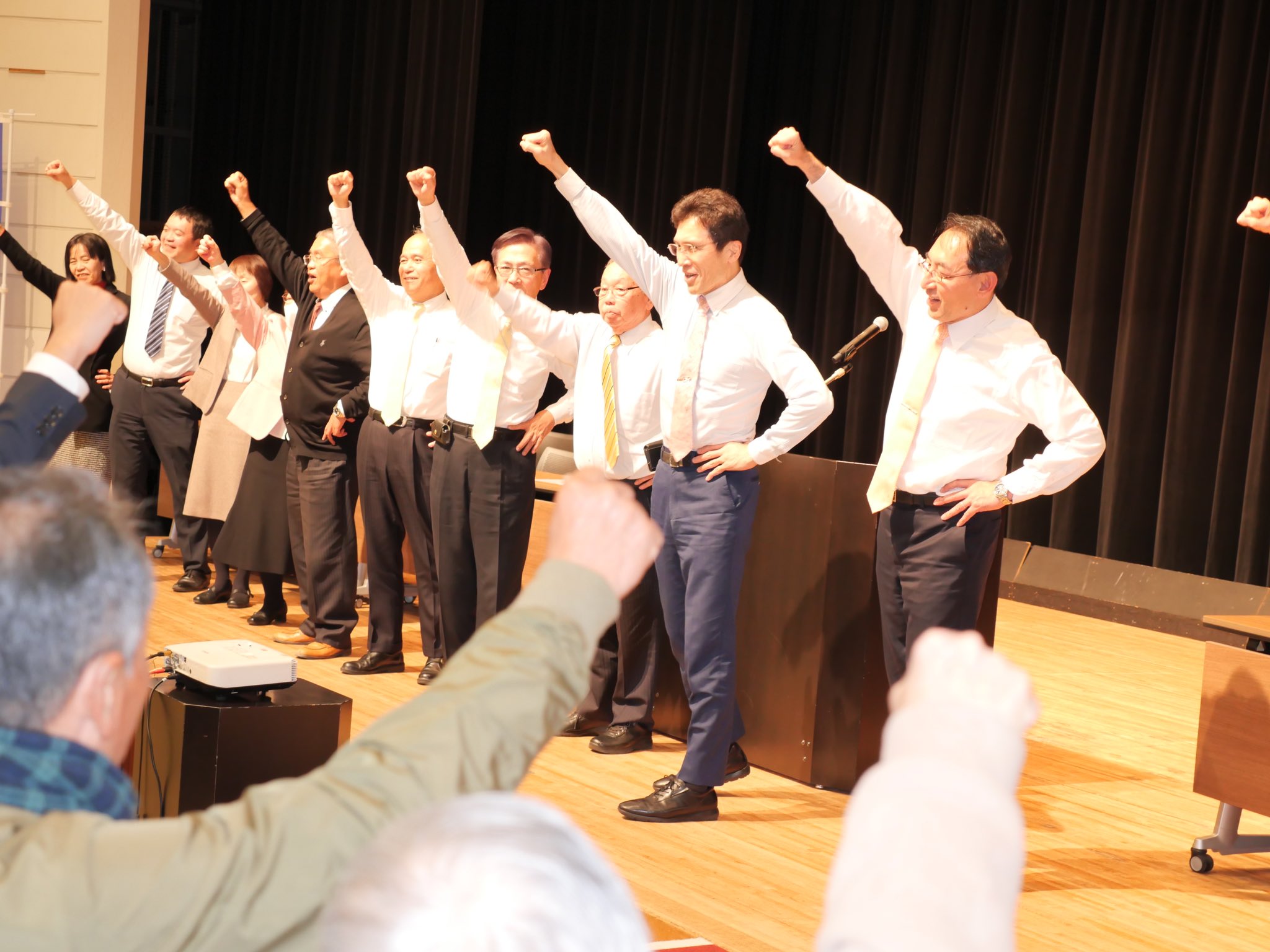 公明党の沼津総支部大会に参加