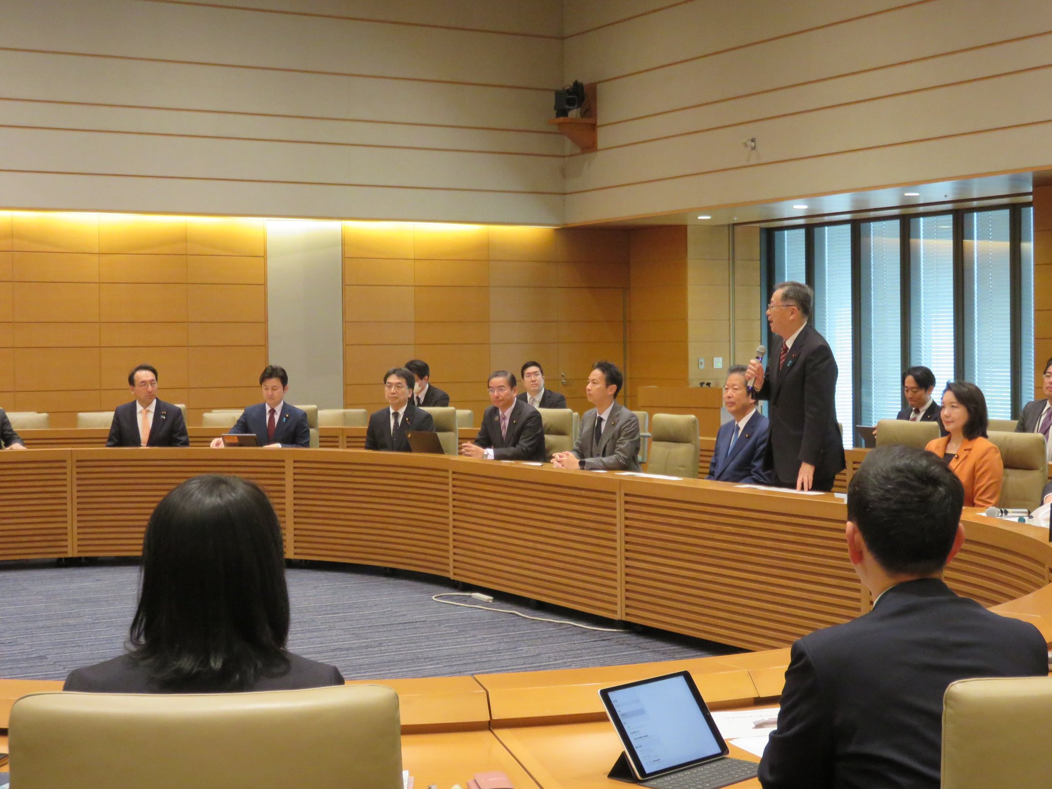 公明党核廃絶推進委員会・青年委員会合同会議