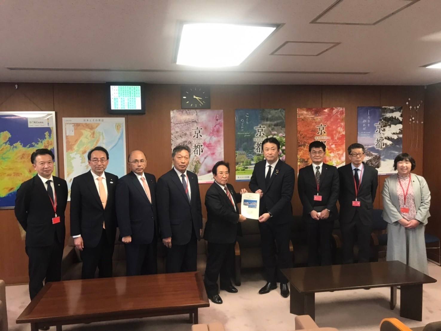 田原市の国交省要望に同席