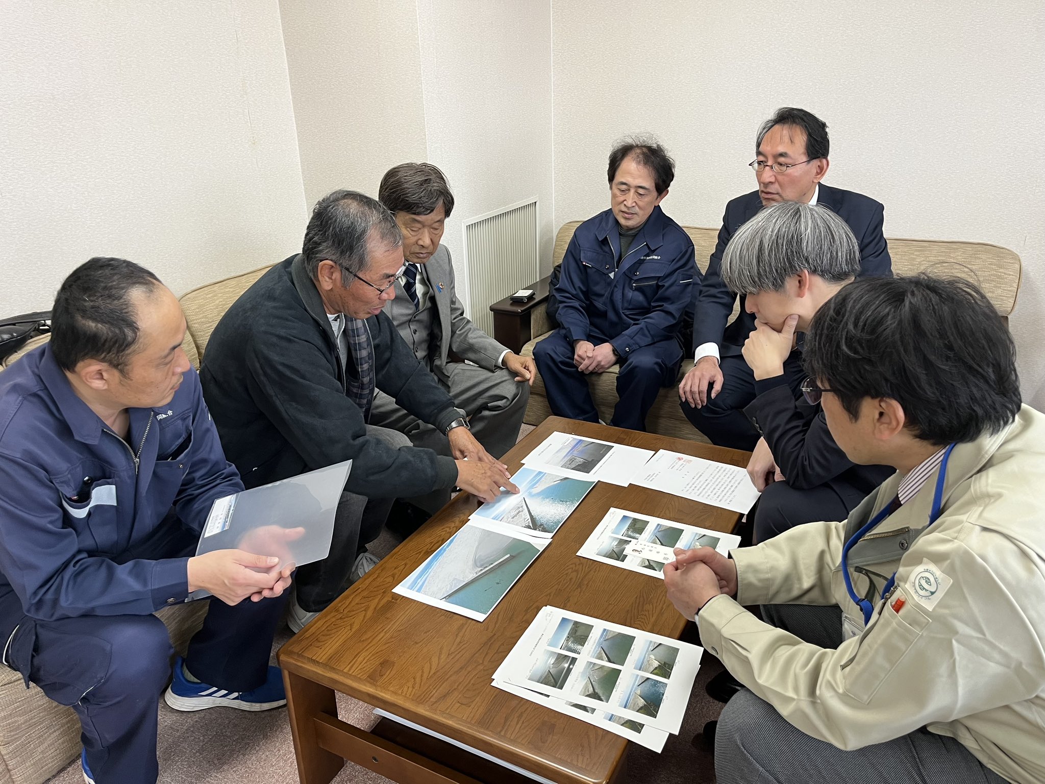 浜松河川国道事務所に浚渫を要望