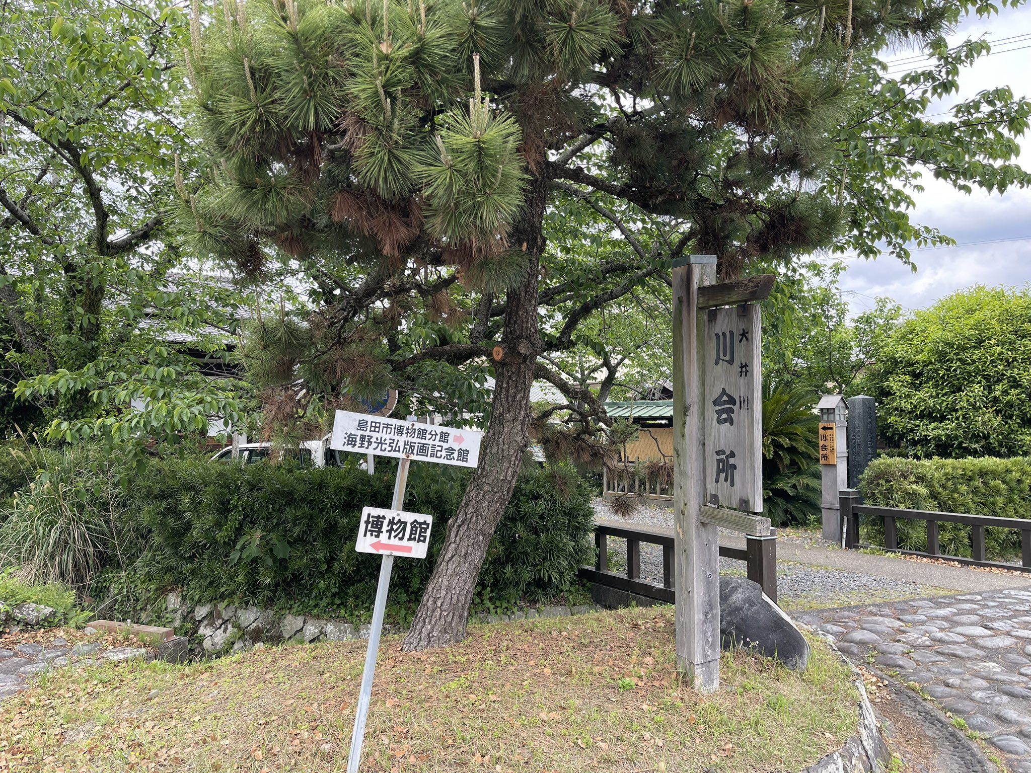 大井川川越遺跡跡にも立ち寄りました