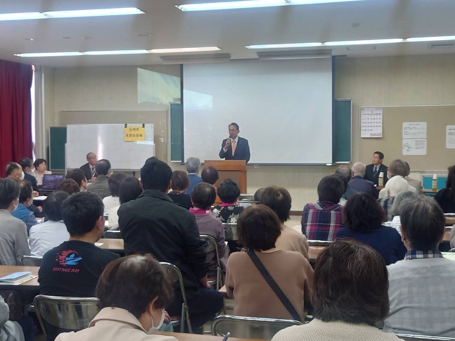 公明党静岡県湖西支部会に出席