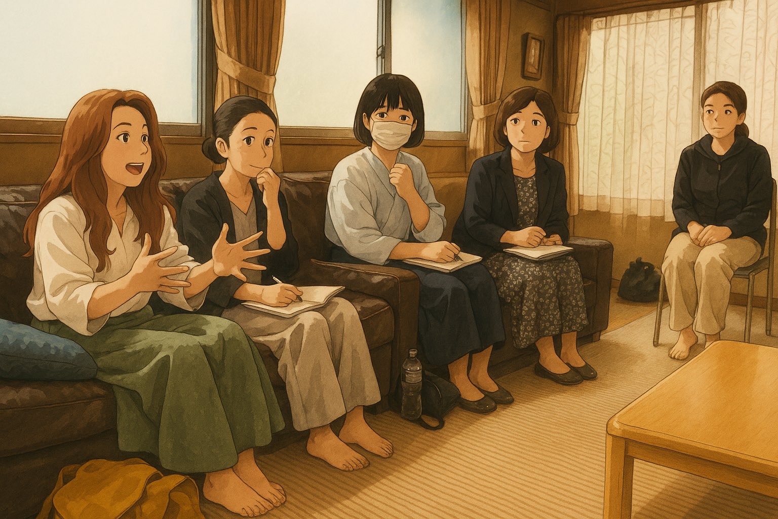 いじめを受けて学校に通えなくなったお子さんを持つ保護者の方から、さまざまな課題についてお話を伺いました