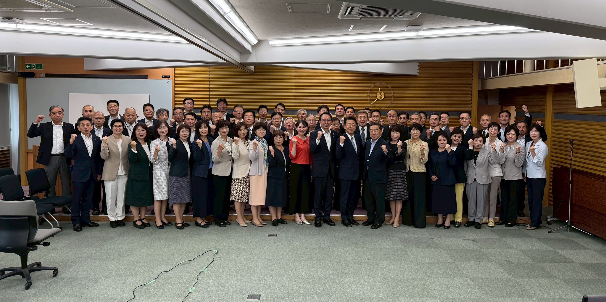 公明党静岡県本部の議員総会が開催