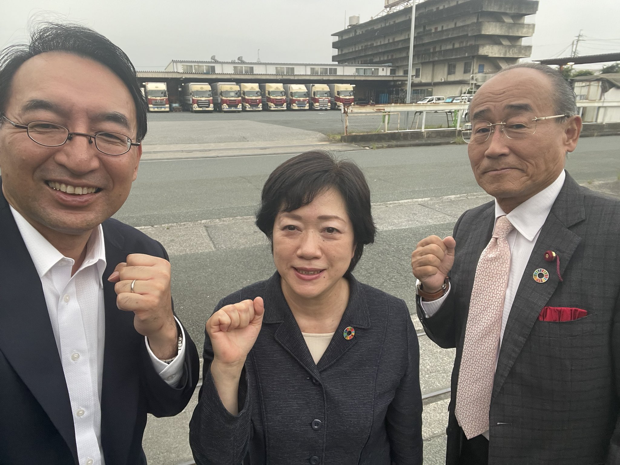 浜松市内でご挨拶