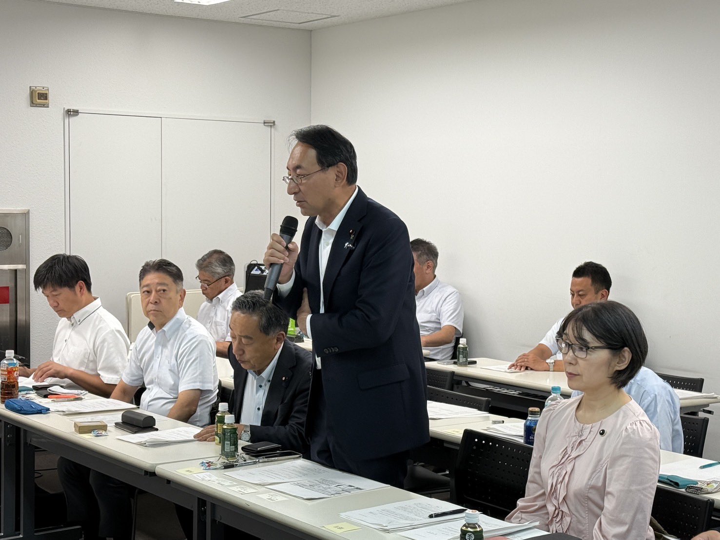 公明党静岡県本部の政策要望懇談会が開催