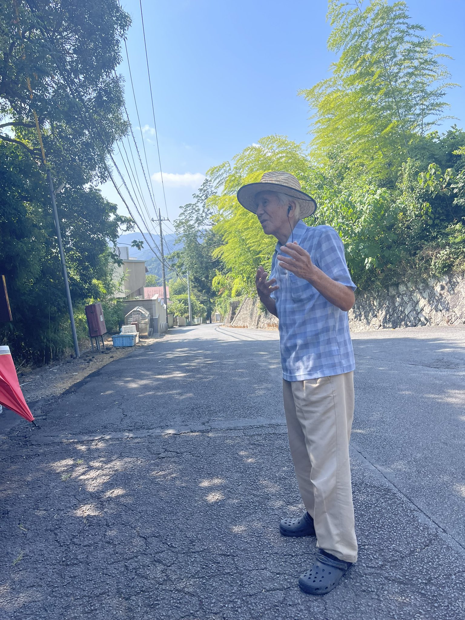 伊東市にて篠原峰子市議、竹本りきや市議とともに、地域の課題についてお声を伺いました