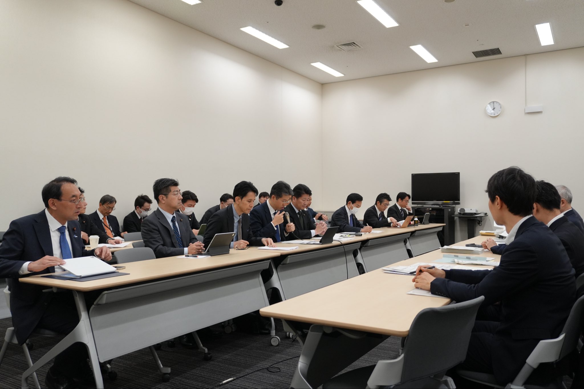 中道改革連合・立憲民主党・公明党による合同安全保障部会