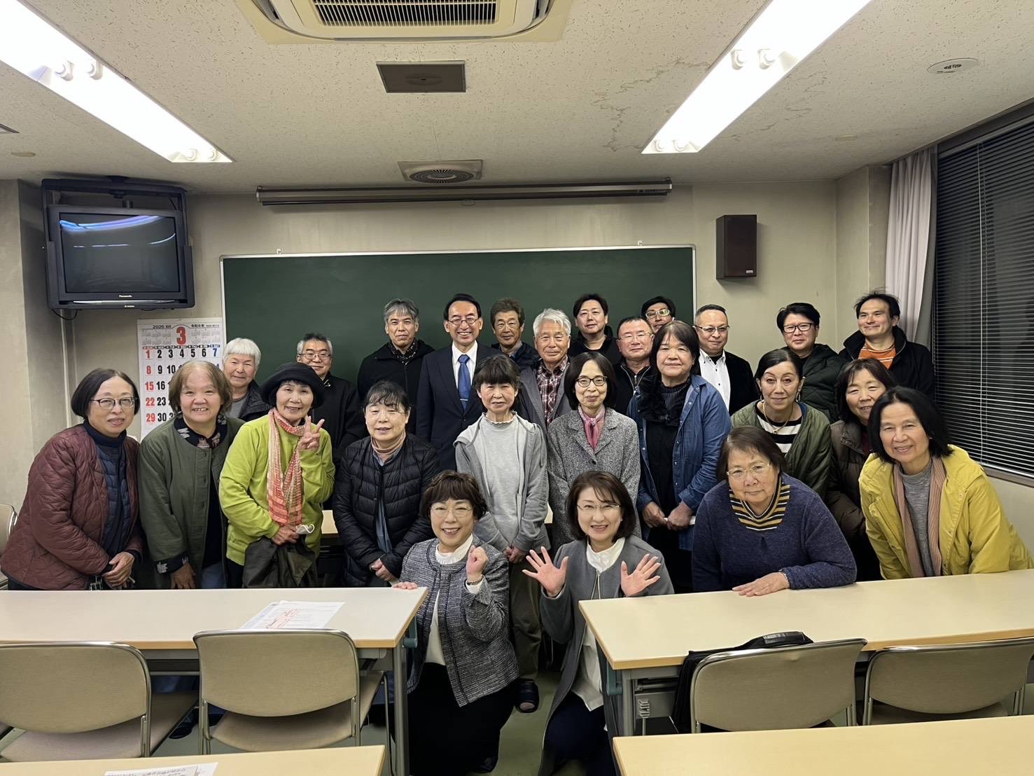 御殿場市の小林恵美子市議が主催する公明党御殿場東支部会に参加