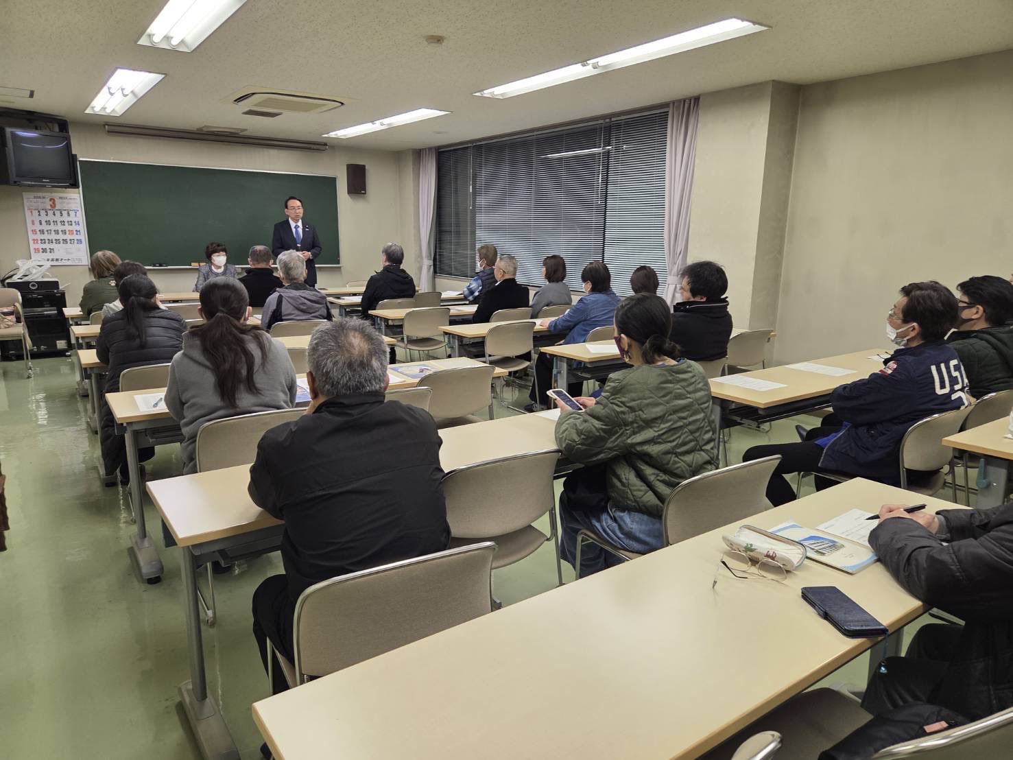 御殿場市の小林恵美子市議が主催する公明党御殿場東支部会に参加