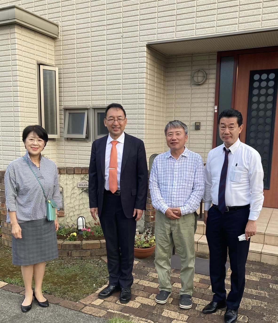 鈴木文子市議、村田耕一市議と一緒に三島市を回らせて頂きました