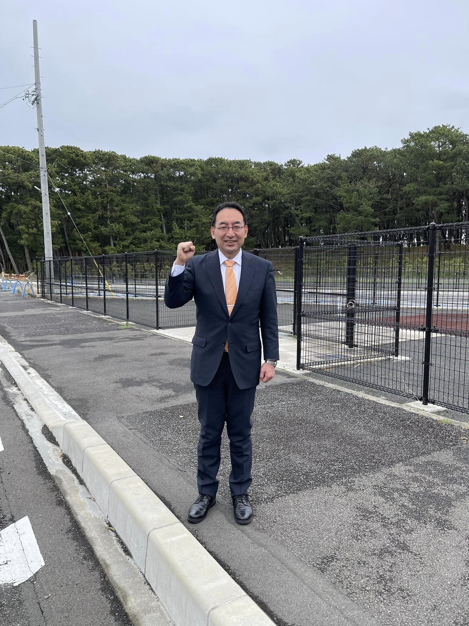 静岡市清水区を回り、ご挨拶