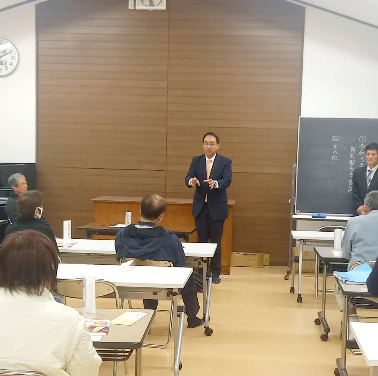 広野町内会でもご挨拶