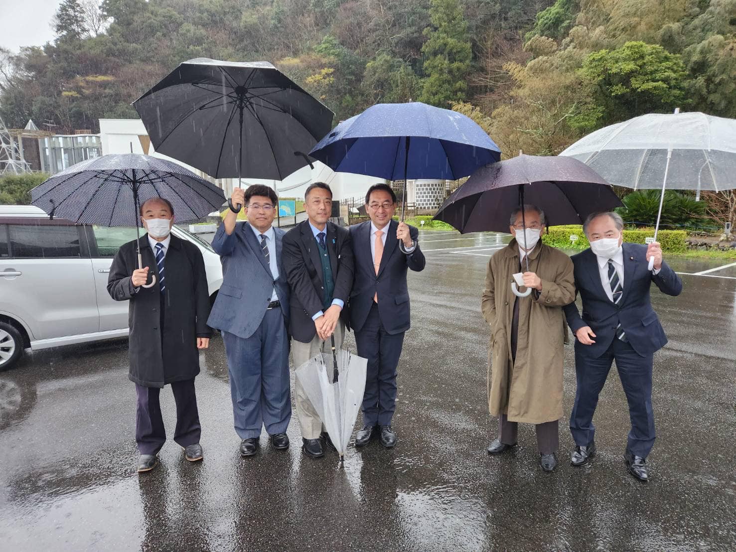 下田市内で行われた「伊豆半島道路研修会」に参加させて頂きました