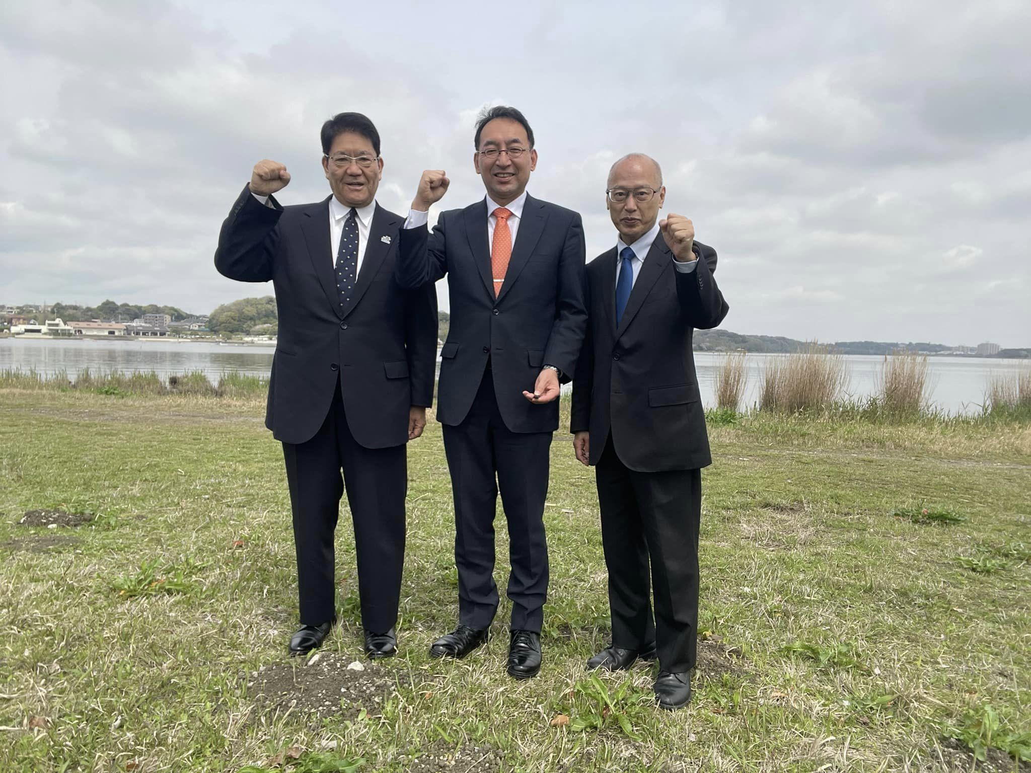 松下正行 市議、幸田恵里子 市議、丸英之 市議と一緒に、浜松市を回りました