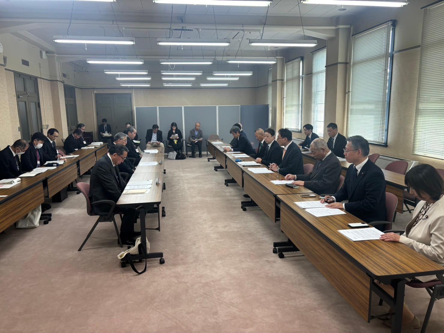 防災・減災対策プロジェクトを県に提言