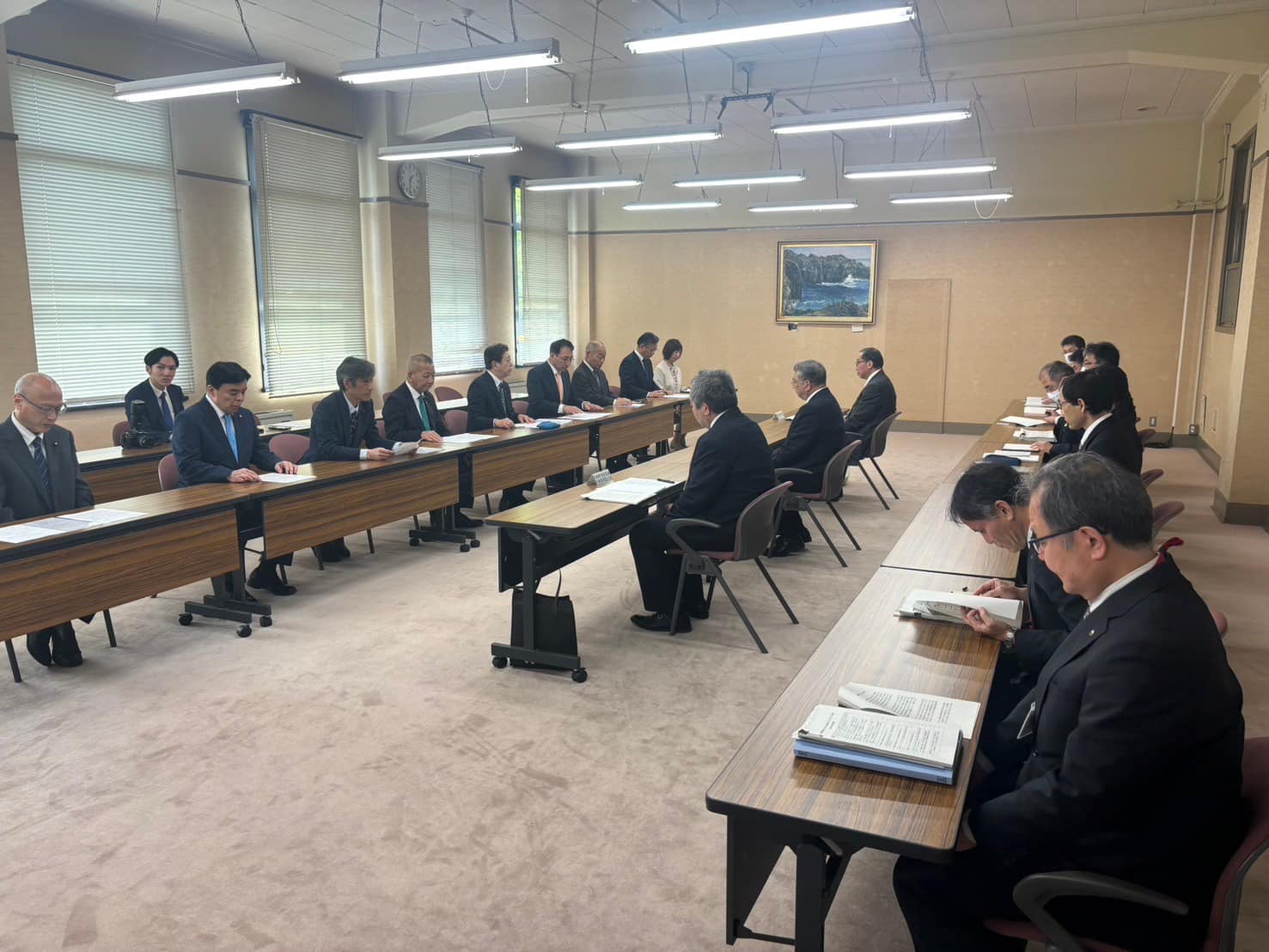 防災・減災対策プロジェクトを県に提言