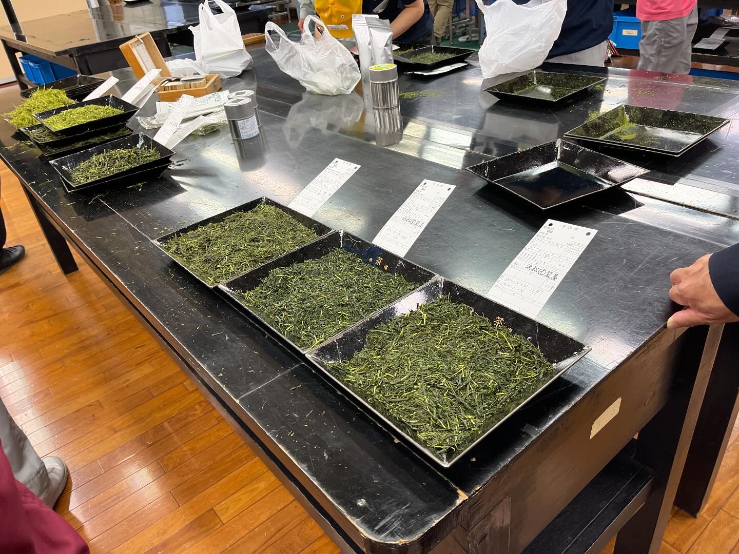 山本彰彦 県議と一緒に、静岡茶市場を見学させて頂きました